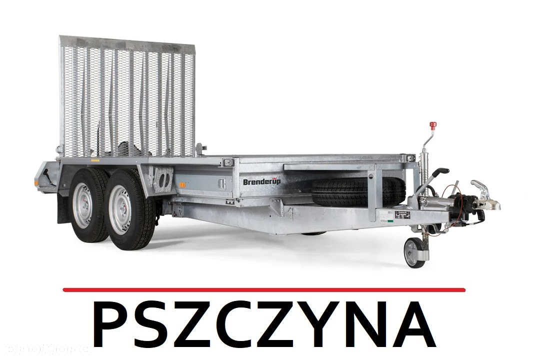 Brenderup MT-3080 2700kg 308x152 POD MINIKOPARKĘ BOBCAT PRZYCZEPA NOWA! - 2