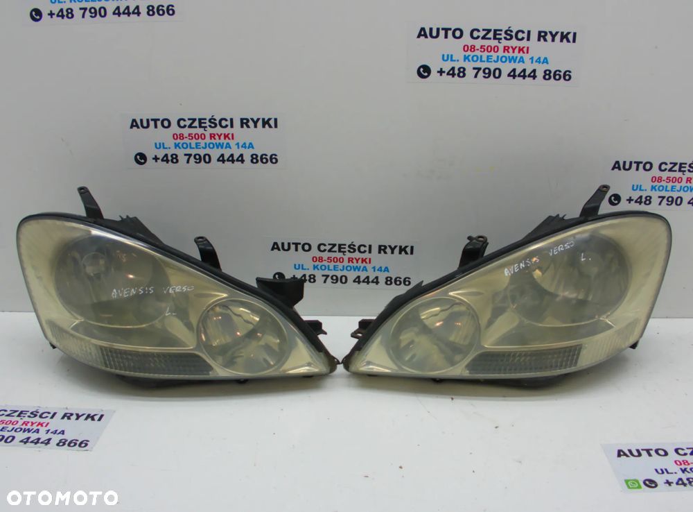 Toyota Avensis Verso I Reflektor Lampa Przód