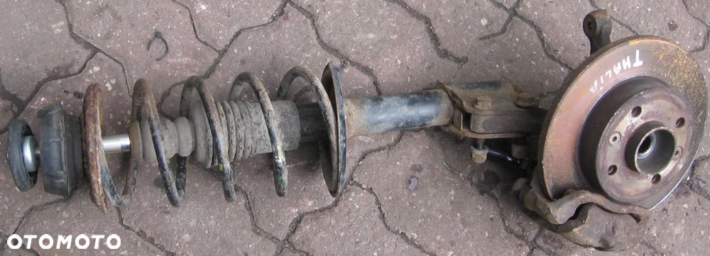 zwrotnica piasta amortyzator sprężyna THALIA RENAULT - 4