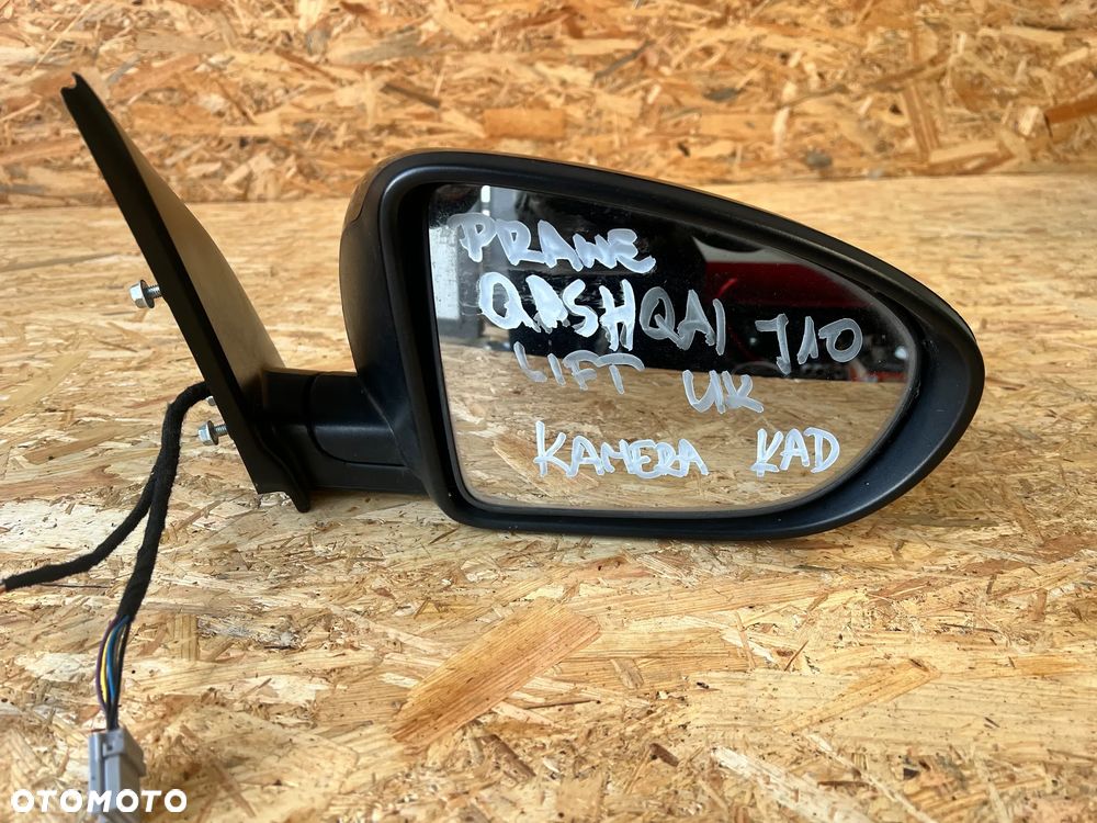 NISSAN QASHQAI J10 LIFT 360 KAMERA Lusterko prawe 11pin 7/4pin - 6