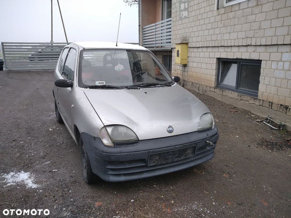 Na części Fiat Seicento Silnik Skrzynia Maska Zderzak Drzwi Klapa Szyba - 1
