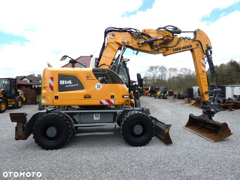Liebherr A914 Compact / Super Stan / SPEEDER / Łapy + Pług / - 1