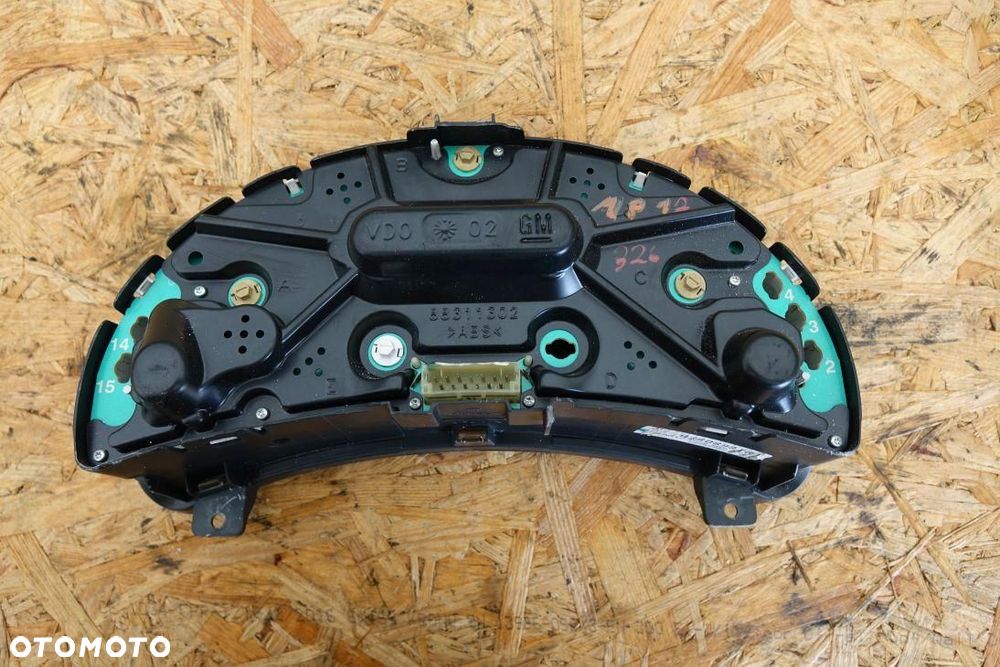 LICZNIK ZEGARY EU OPEL CORSA C 09166808FB, 09166808FB - 3