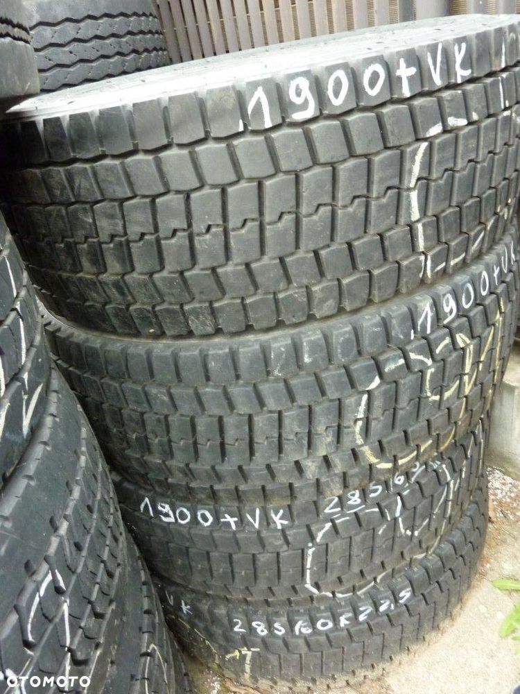 4x Opona używana ciężarowa 285/60R22.5 BRIDGESTONE 200zł(szt.) C91