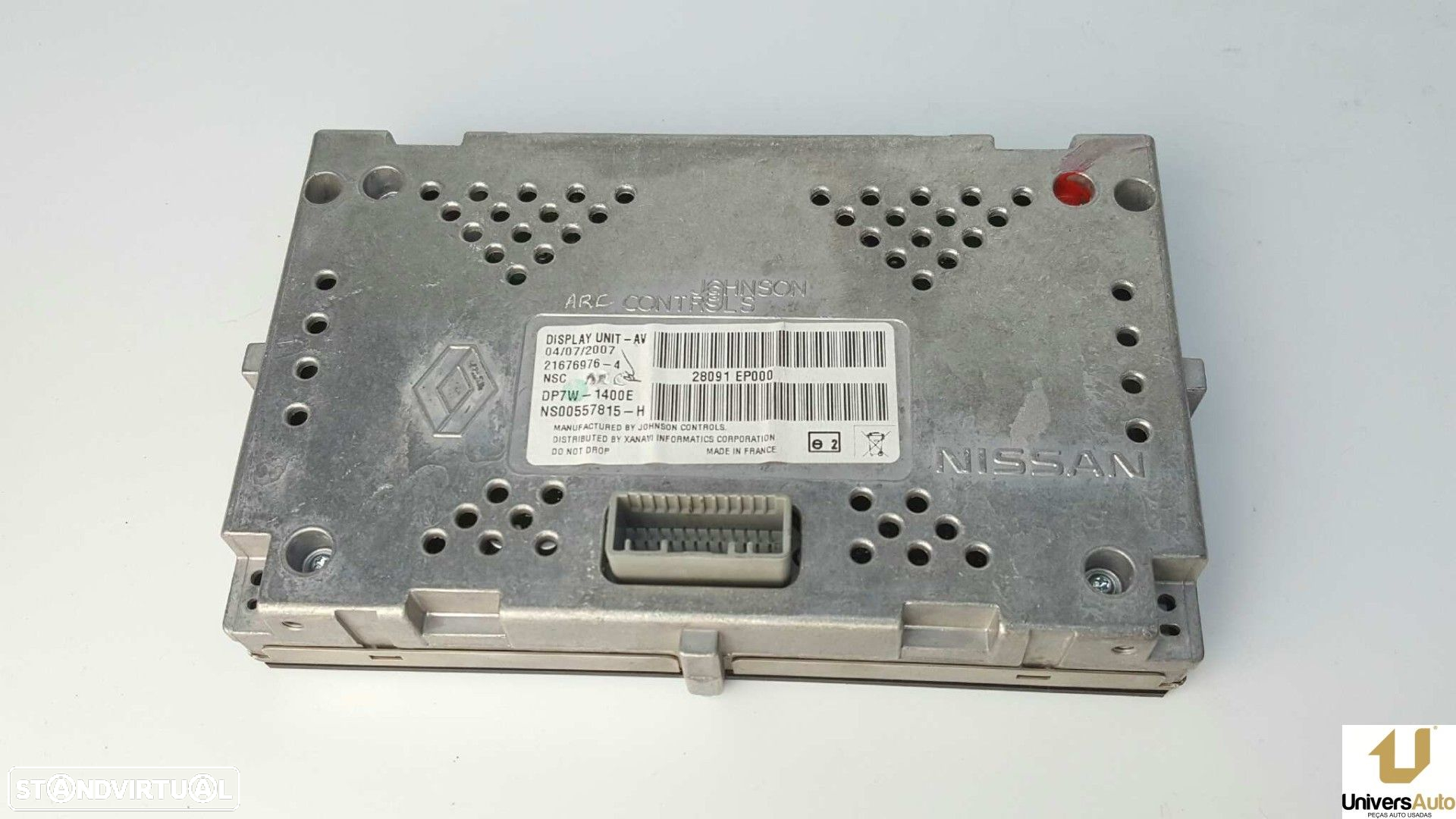 SISTEMA NAVEGAÇÃO GPS NISSAN QASHQAI (J10) TEKNA - 4