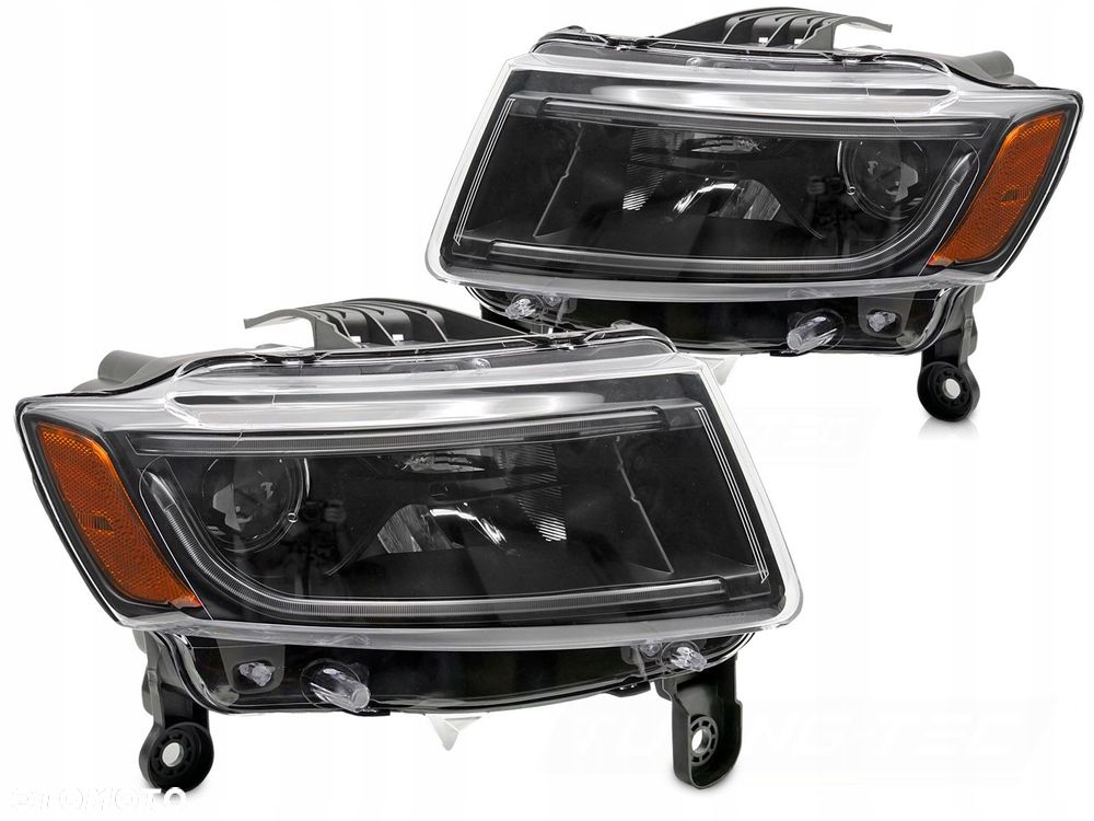 Reflektor Lampa Dayline LED Tube Neon Tuning Jeep Grand Cherokee WK2 Lift - 1