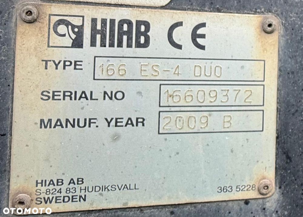 MAN TGS 33 400 6X4 KIPER HDS HIAB 166 - 4