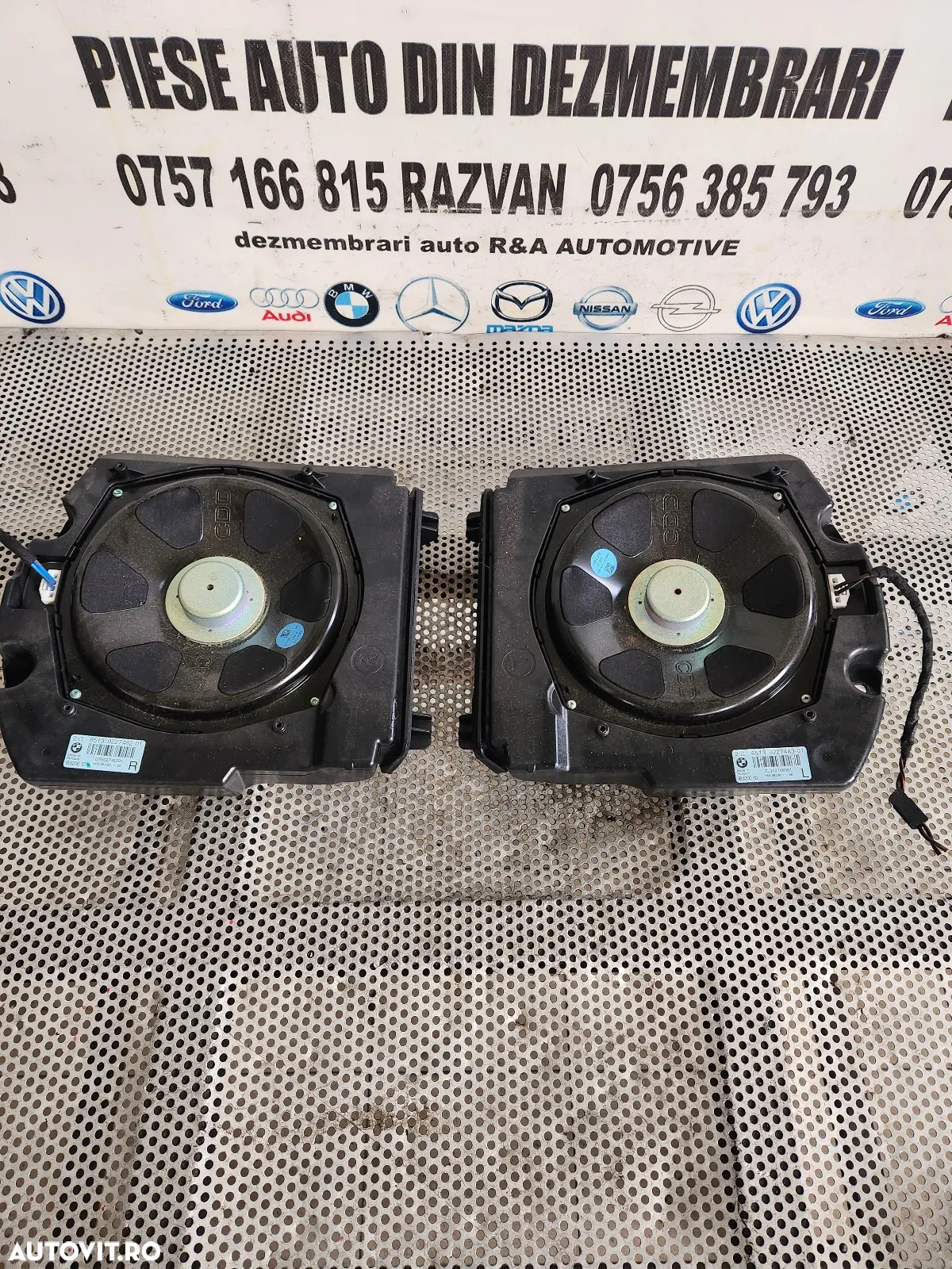 Subwoofer Boxa Difuzor Bass Bmw Seria 7 F01 F02 F03 F04 Cod   Subwoofer Bmw F01 F02 - 3