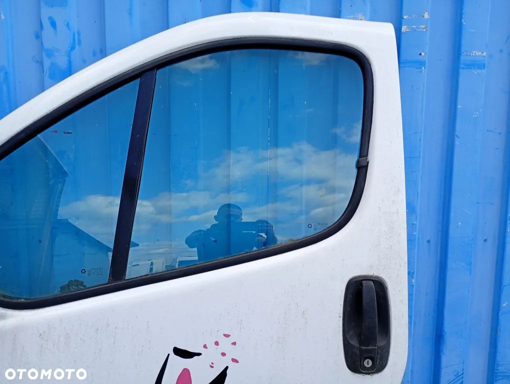 Drzwi Przednie Lewe Przód Kompletne Opel Vivaro A Trafic II Primastar 2001-2014 - 3