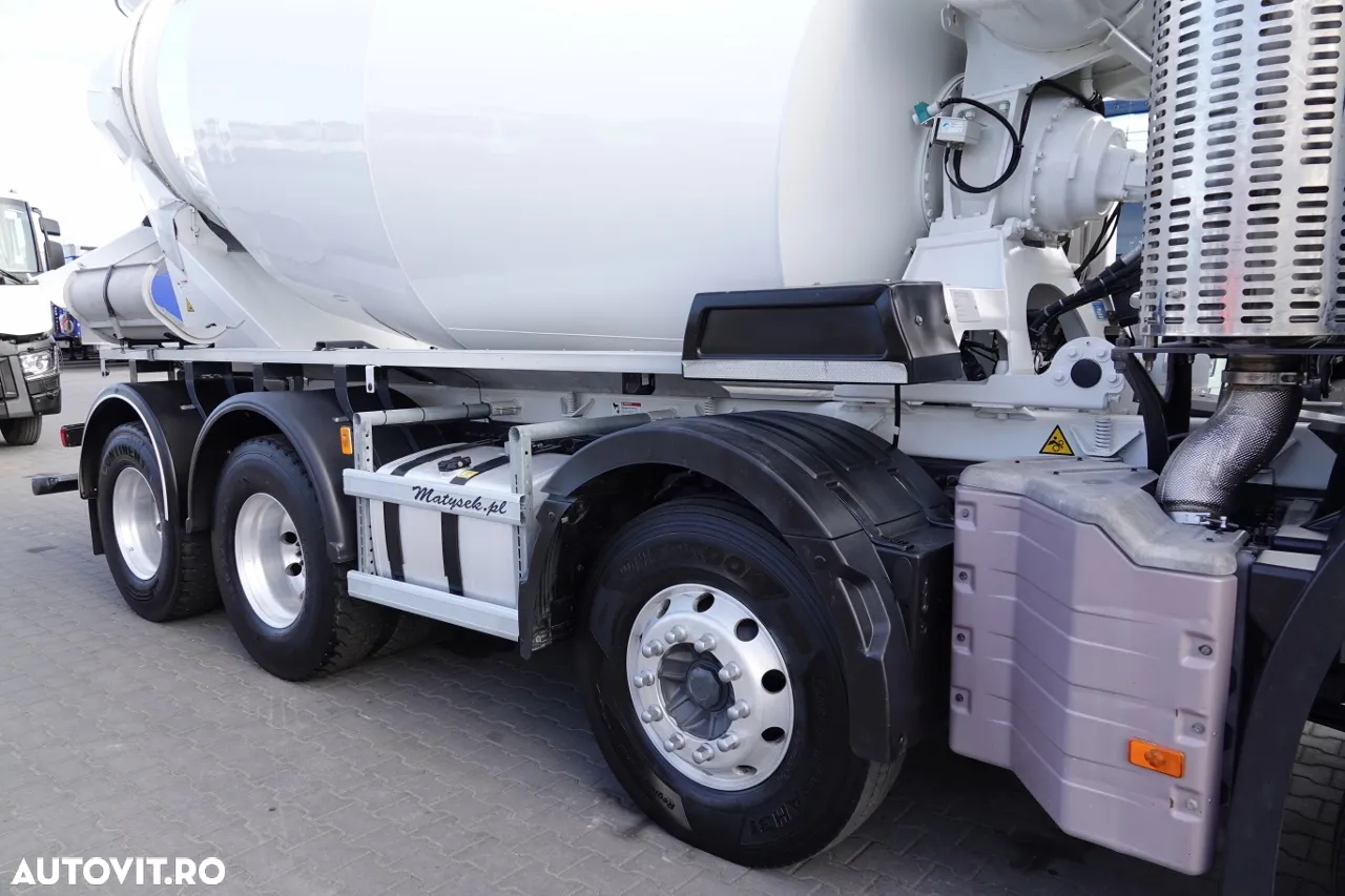 Renault C 430 / 8X4 / BETONER / BETON CONVERTER 9 M3 /  LIEBHERR / EURO 6 / JANTE ALIE /  2018 - 13