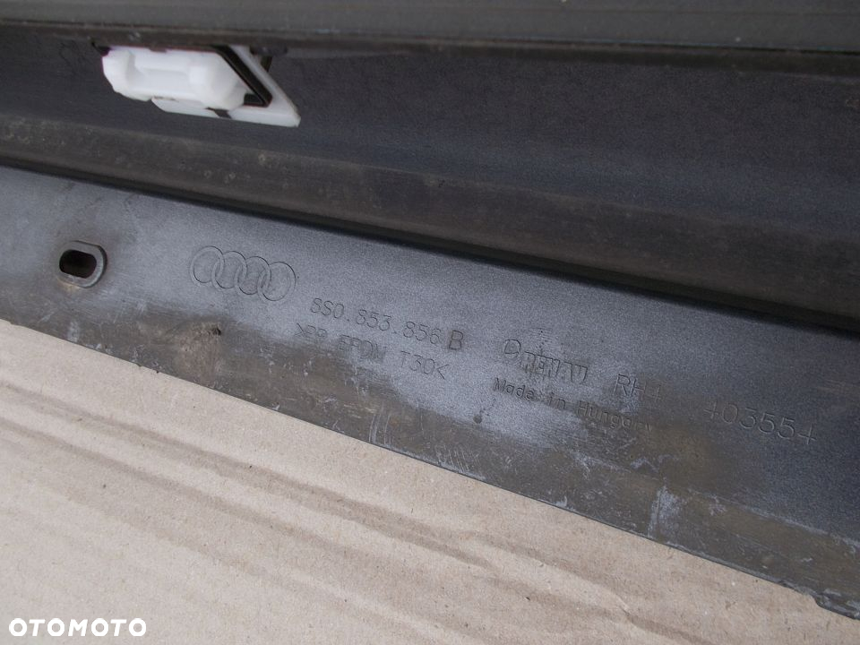 LISTWA PROGOWA PRAWA AUDI TT 8S0853856B - 9