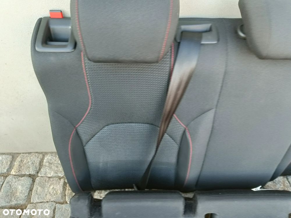 Fotele Seat Leon 3 III FR Skóra Kanapa Przekładka Siedzenia - 2