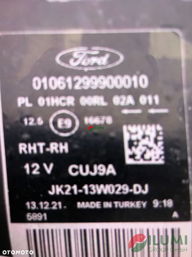 Reflektor Ford Transit Custom Lift Led Prawy Jk2113w029dg - 8