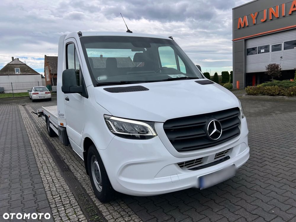 Mercedes-Benz Sprinter 319 CDI V6 Autolaweta Laweta Salon PL - 5