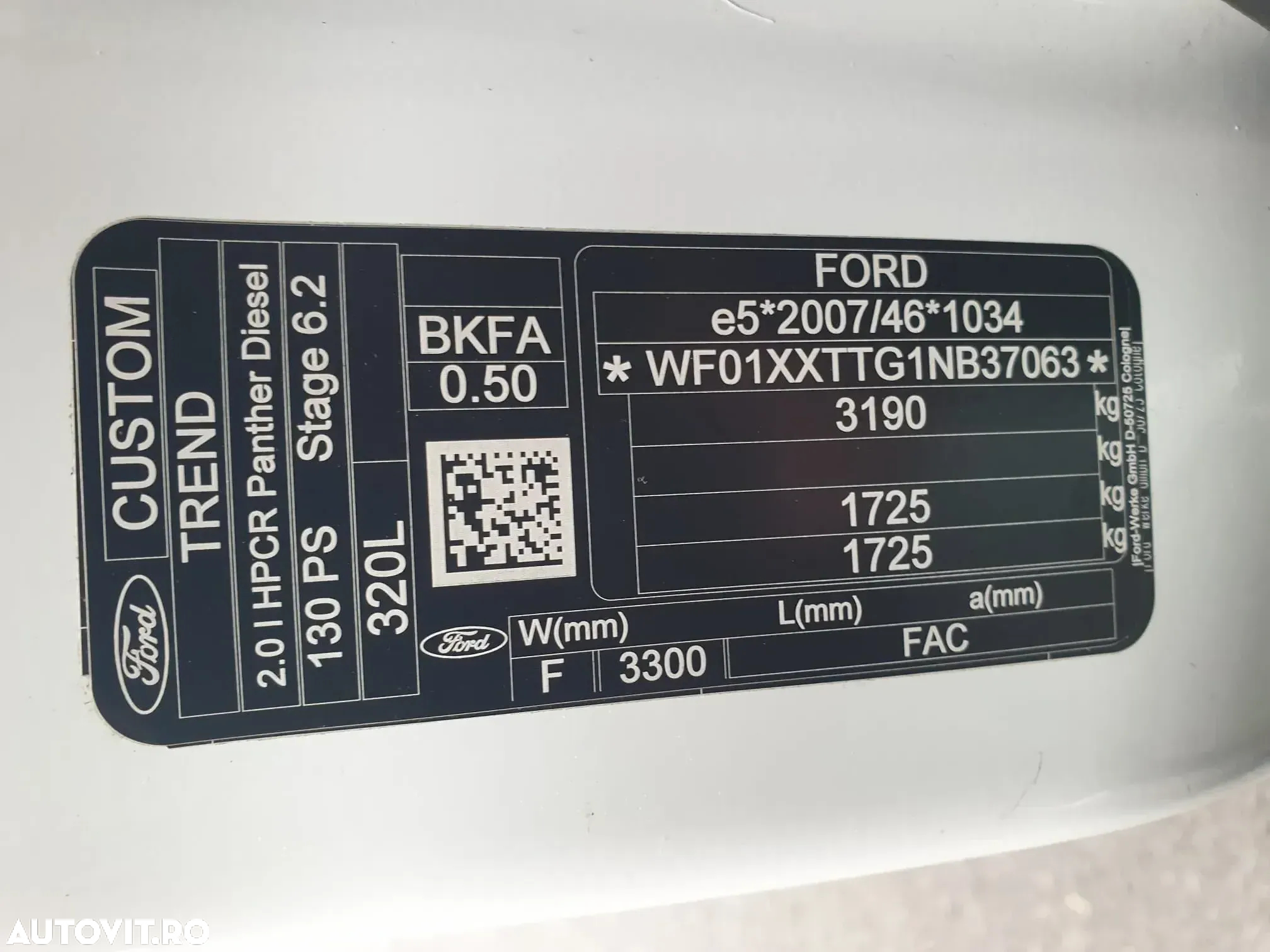 Ford Transit Custom Shuttle Bus 320 2.0 EcoBlue 130 CP L2H1 Trend - 39