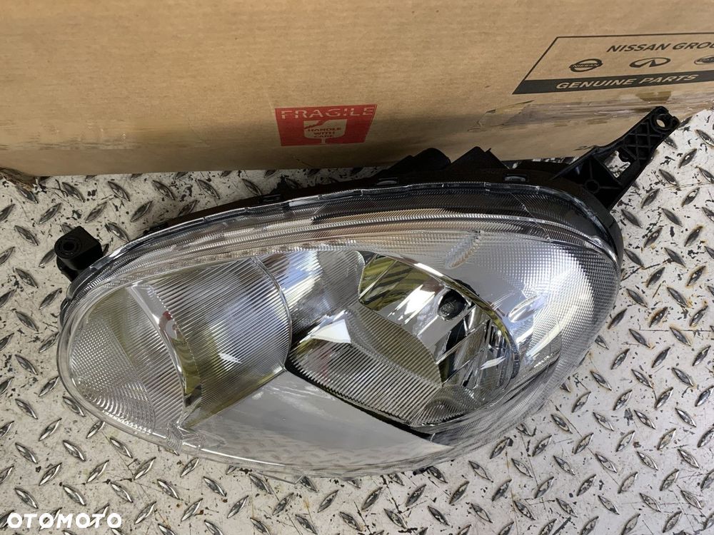 NOWA ORYGINALNA LAMPA LEWA PRZEDNIA NISSAN MICRA K13 LIFT 10-13 26060-1HB0B 260601HB0B - 3
