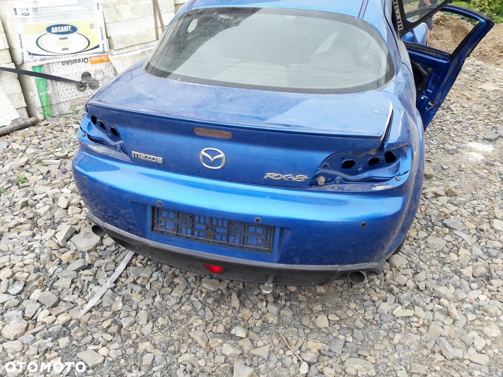 Mazda RX-8  szyba tylna tył pas - 1