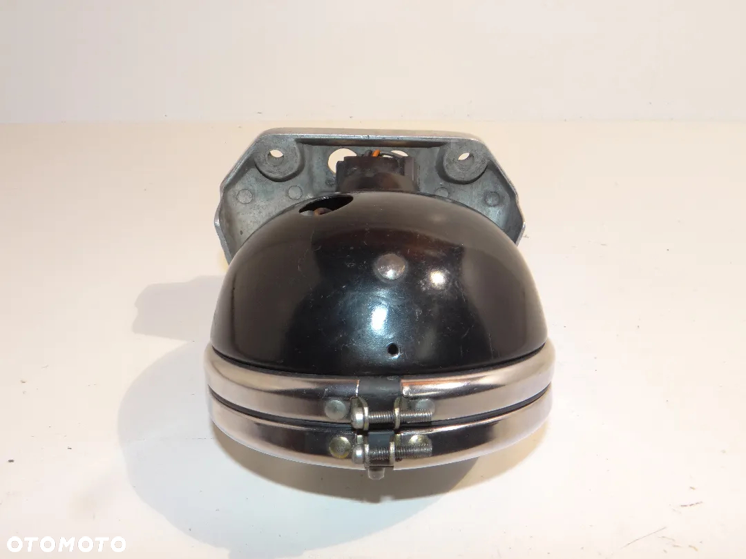 Harley Davidson Ironhead Sportster Oryginał  Lampa Reflektor przód + daszek mocowanie konsoli N1636 - 6