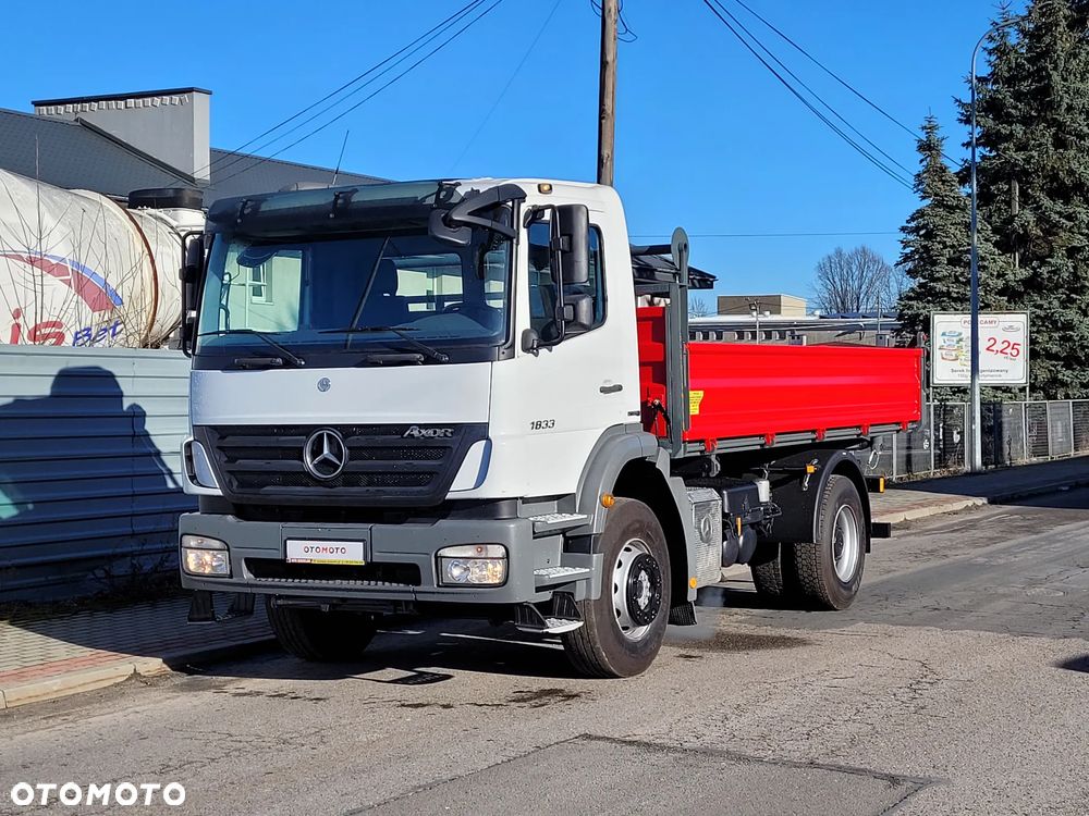Mercedes-Benz AXOR 1833 NOWY KIPER KLIMA ROZSTAW OSI 3,60m WYWROTKA EURO 5 - 13