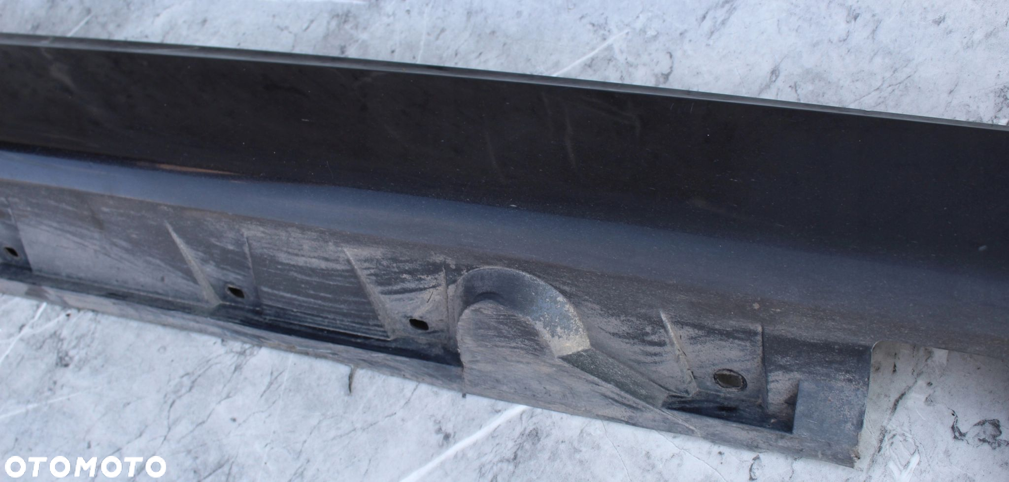 LISTWA PROGOWA PRAWA BMW E63 475 BLACK SAPHIRE - 7