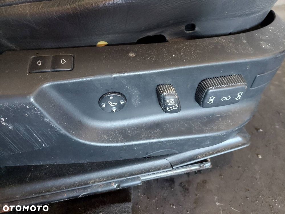 FOTELE KOMPLET LEWY PRAWY KANAPA TYŁ + BOCZKI BMW E39 SEDAN SKÓRA KOMFORTY - 12