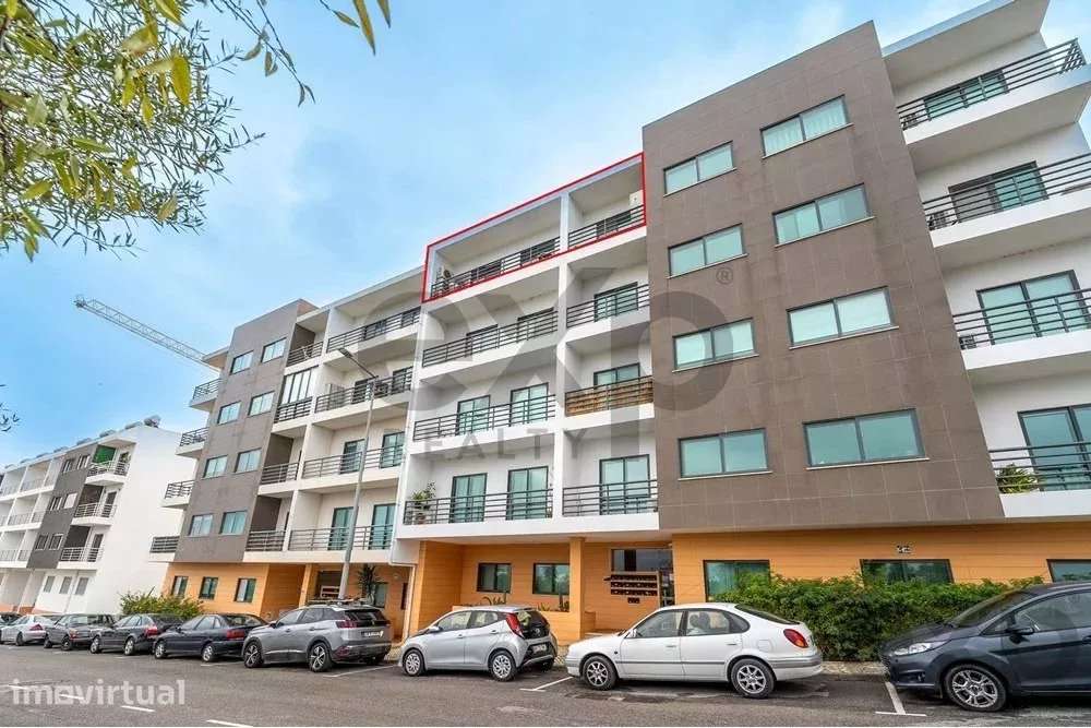 Apartamento T3 com enorme terraço e garagem fechada em Olhão. - Grande imagem: 3/57