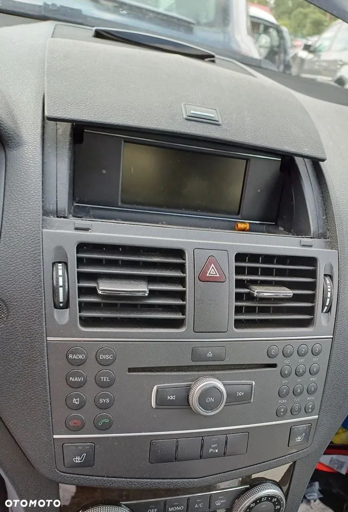 MERCEDES C-KLASA W204 10r RADIO CD NAWIGACJA GPS EKRAN - 1