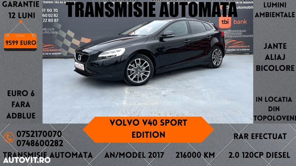 Volvo V40 D2 Geartronic RDesign - 1