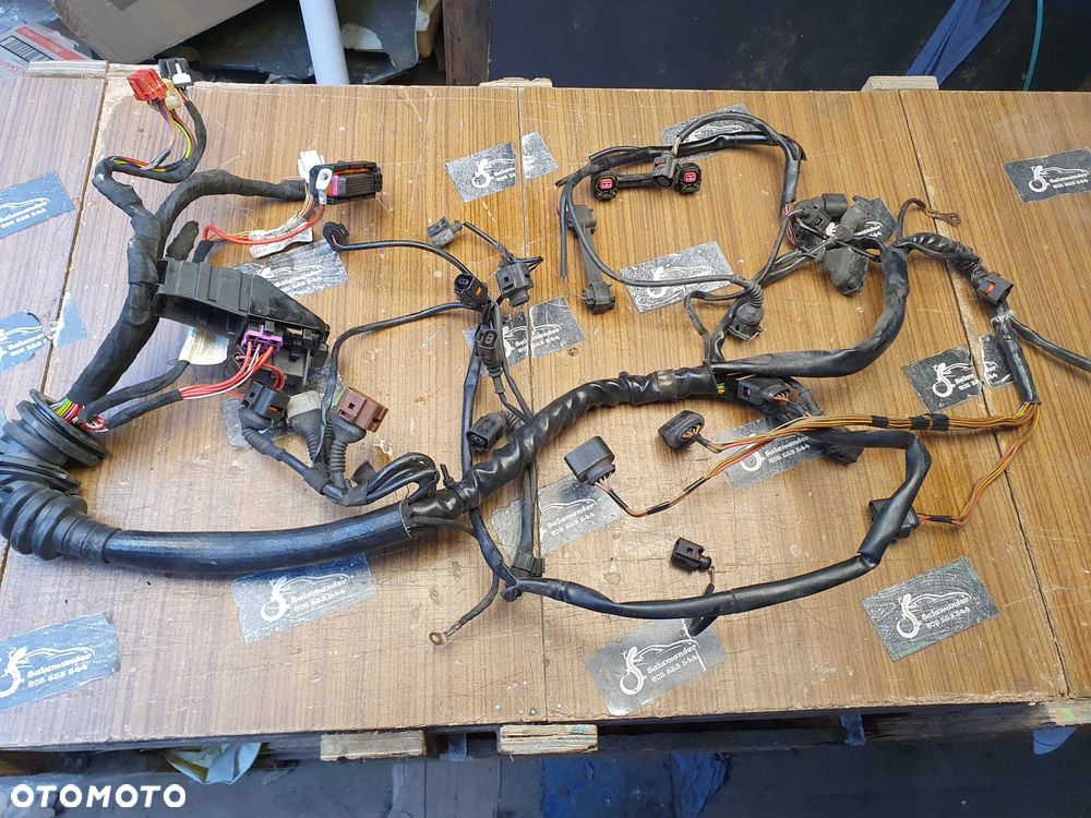 Wiazka 8E1971072EQ Instalacja Silnika 2.0 ALT 20V 130KM Europa Manual Audi A4 B6 - 18