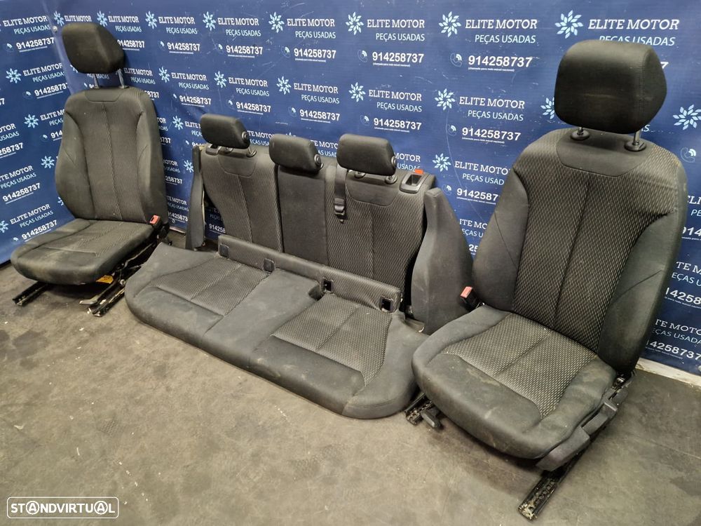 Jogo de bancos usados BMW SERIE 1 F20 TECIDO 5 PORTAS - 1