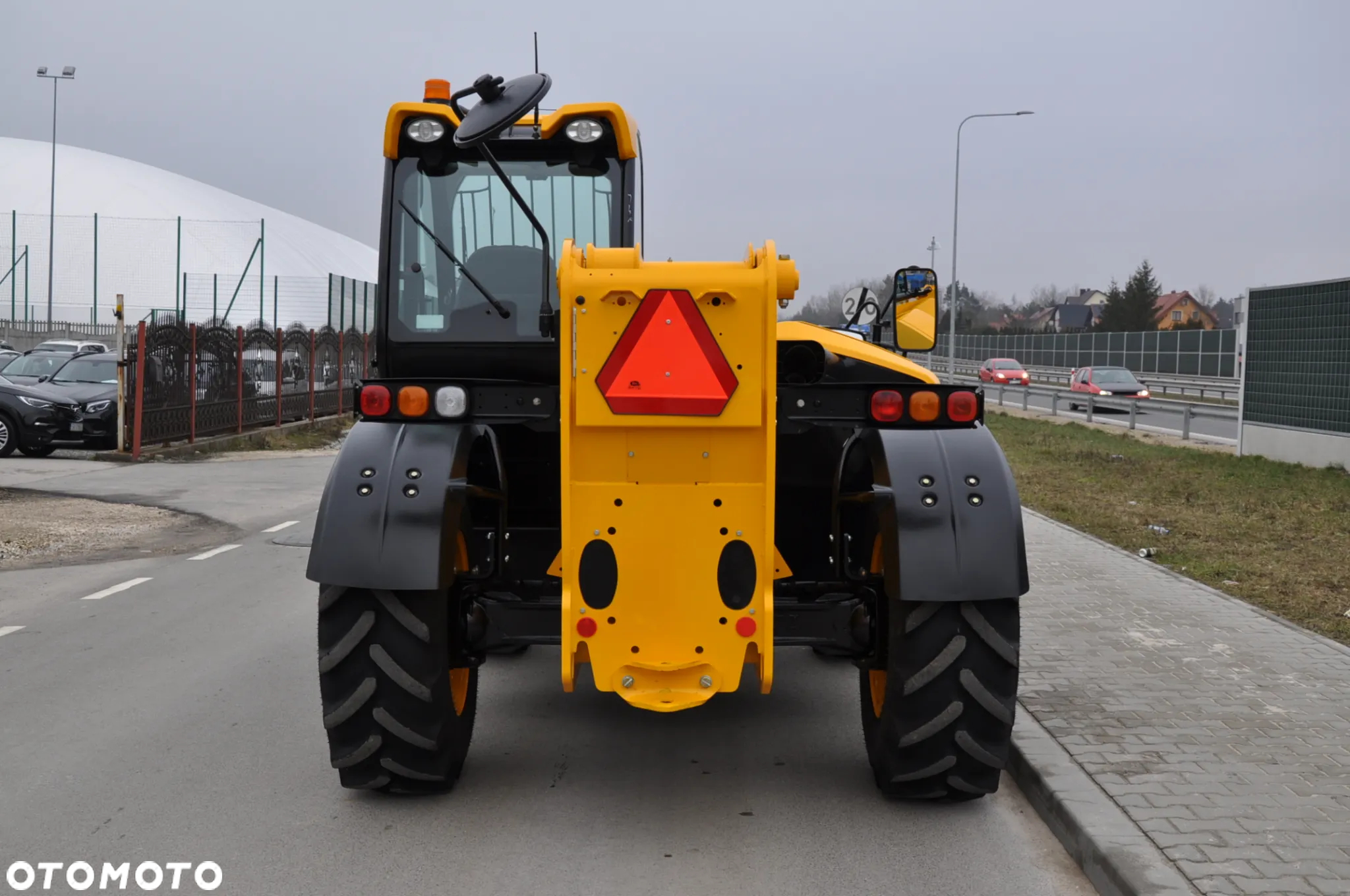 JCB 535-95 ŁADOWARKA TELESKOPOWA STAGE V 109 KM Mało MTG 572 Udźwig 3500 kg WYSOKOŚĆ ZAŁADUNKU 9,5 m Jak Nowa Klimatyzacja Widły do palet Szybkozłącze hydrauliczne - 17