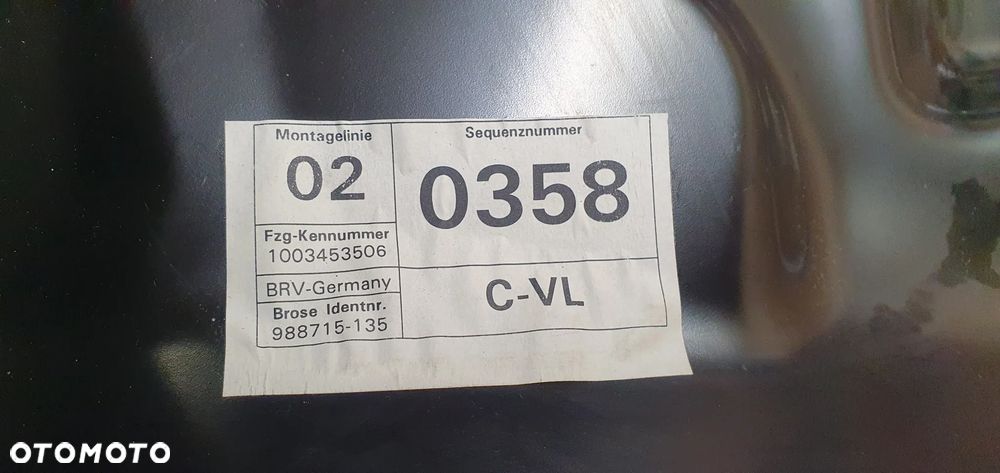 Mechanizm podnośnik szyby lewy przód VW Passat B6 3C1837755K - 5