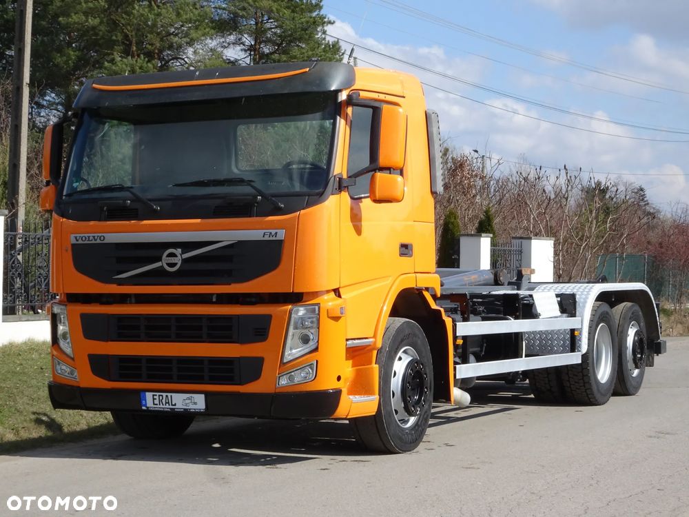 Volvo fm330 6x2 hakowiec VDL-S-21-6200 idealny oś skrętna sprowadzony z Niemiec meiller hiab - 2