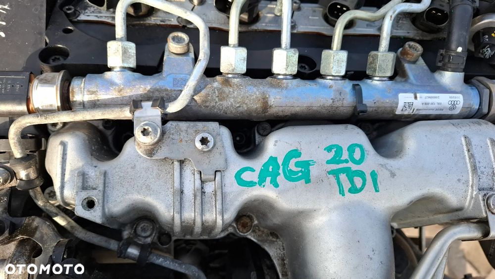 SILNIK KOMPLETNY CAG CAGA AUDI A4 B8 2.0 TDI 2012 ROK - 9