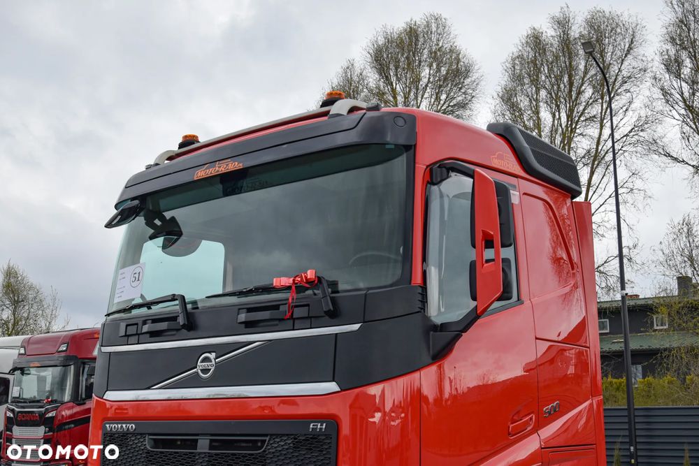 Volvo FH500 / NISKA KABINA / HYDRAULIKA / EURO 6 / ACC / LEDY / ALUFELGI / SERWISOWANY / SPROWADZONY - 10