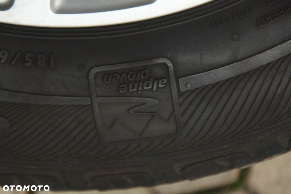 Koła Alufelgi  Mercedes A , B  Klasa 6,5 x15 , 5x112 ET 38 . 185 /65 R 15 - 13