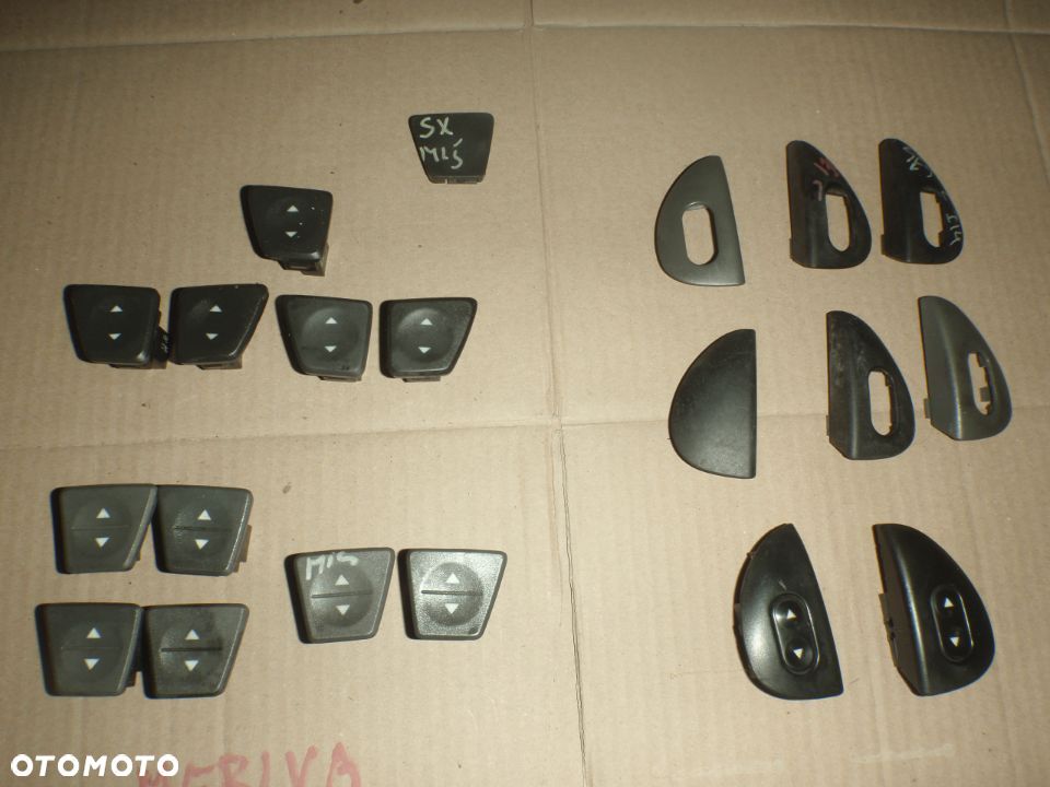 przełącznik włącznik zaślepka ramka opuszczania szyb cinQuecento panda 500 seicento