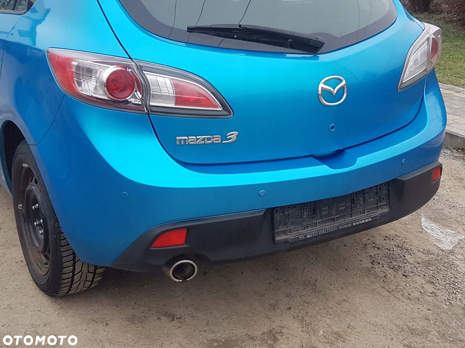 MAZDA 3 09- HB-5D PAS TYŁ TYLNY WANNA TYLNA 38J - 1