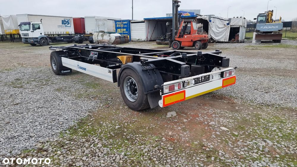 Krone 14.500zł netto PRZYCZEPA KRONE BDF JUMBO OPONY R19.5 OSIE BPW ECO PLUS ST.bdb