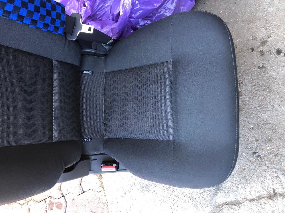 RENAULT ESPACE IV 4 KAMPER fotel pasażera 2 i 3 rząd czarne lift - 2