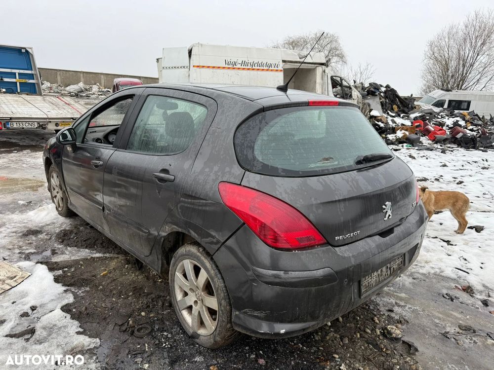 Dezmembrez Peugeot 307 negru 2007 1,6 HDI - 4