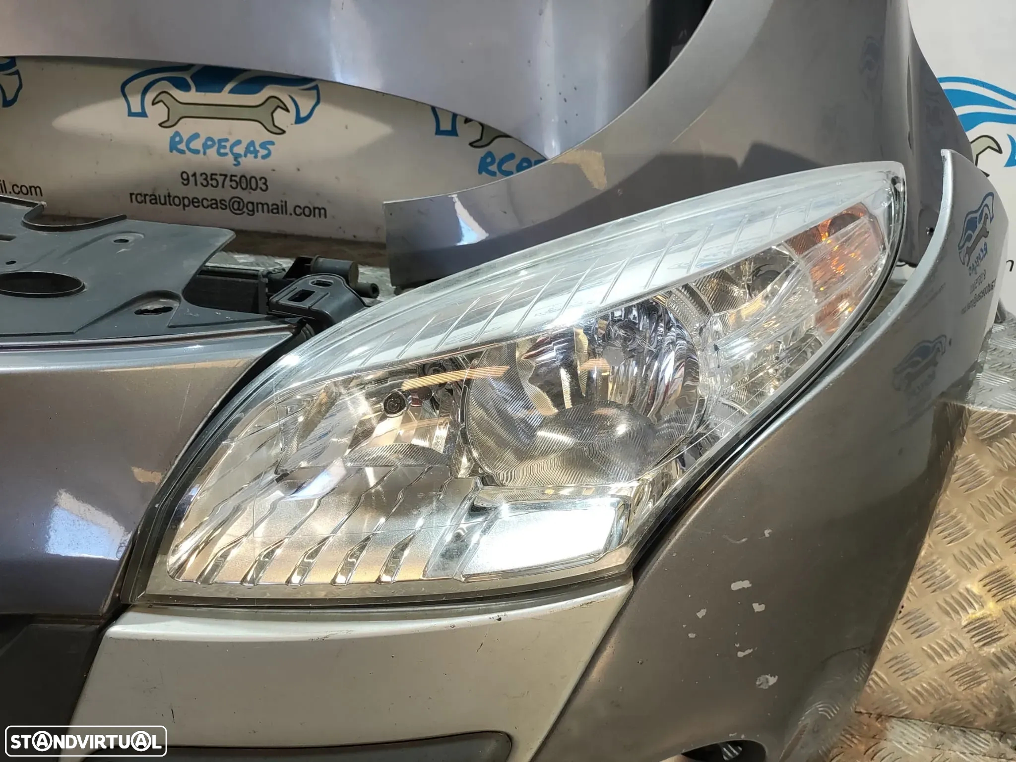 Frente completa Renault Megane 3 Coupe - Parachoques | Parachoque | Radiador | Radiadores | Guarda Lamas | Lama | Capot | Capo | Fibra | Reforço | Otica | Otica | Grelhas - 13