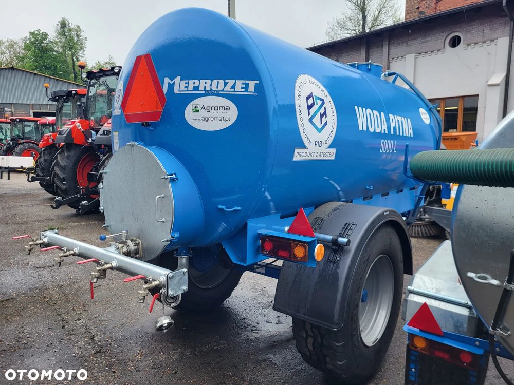 Inny MEPROZET PW 1/5 5000 literów wóz do wody pitnej atest PZH - 7