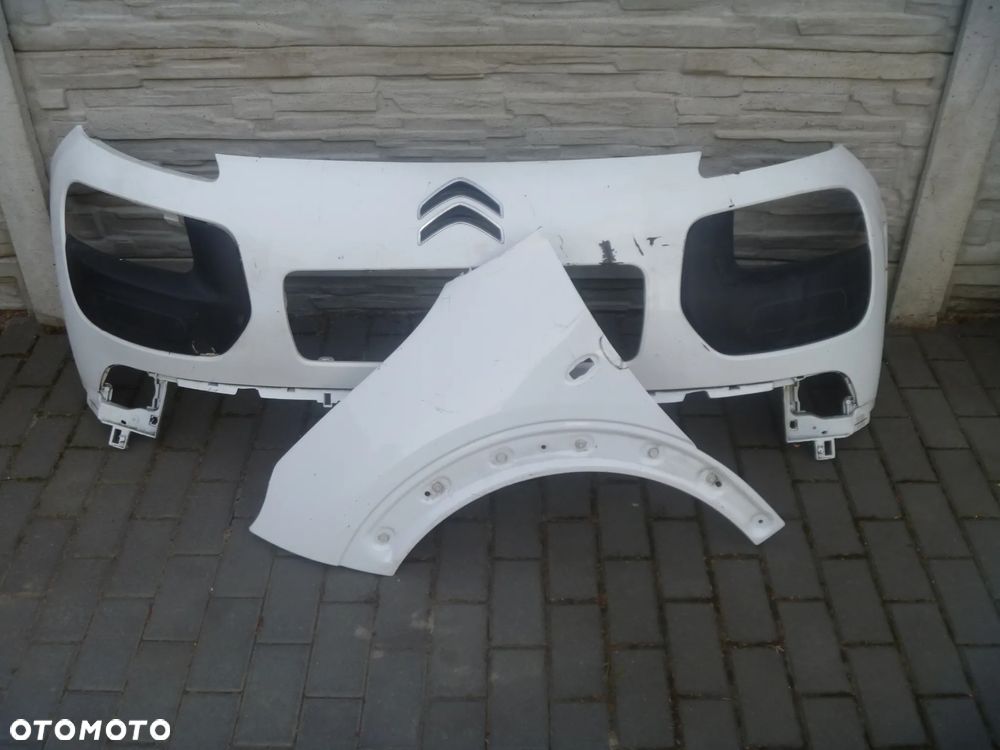 CITROEN C4 CACTUS ZDERZAK TYLNY LISTWY ORYGINAŁ 9801686677 - 5