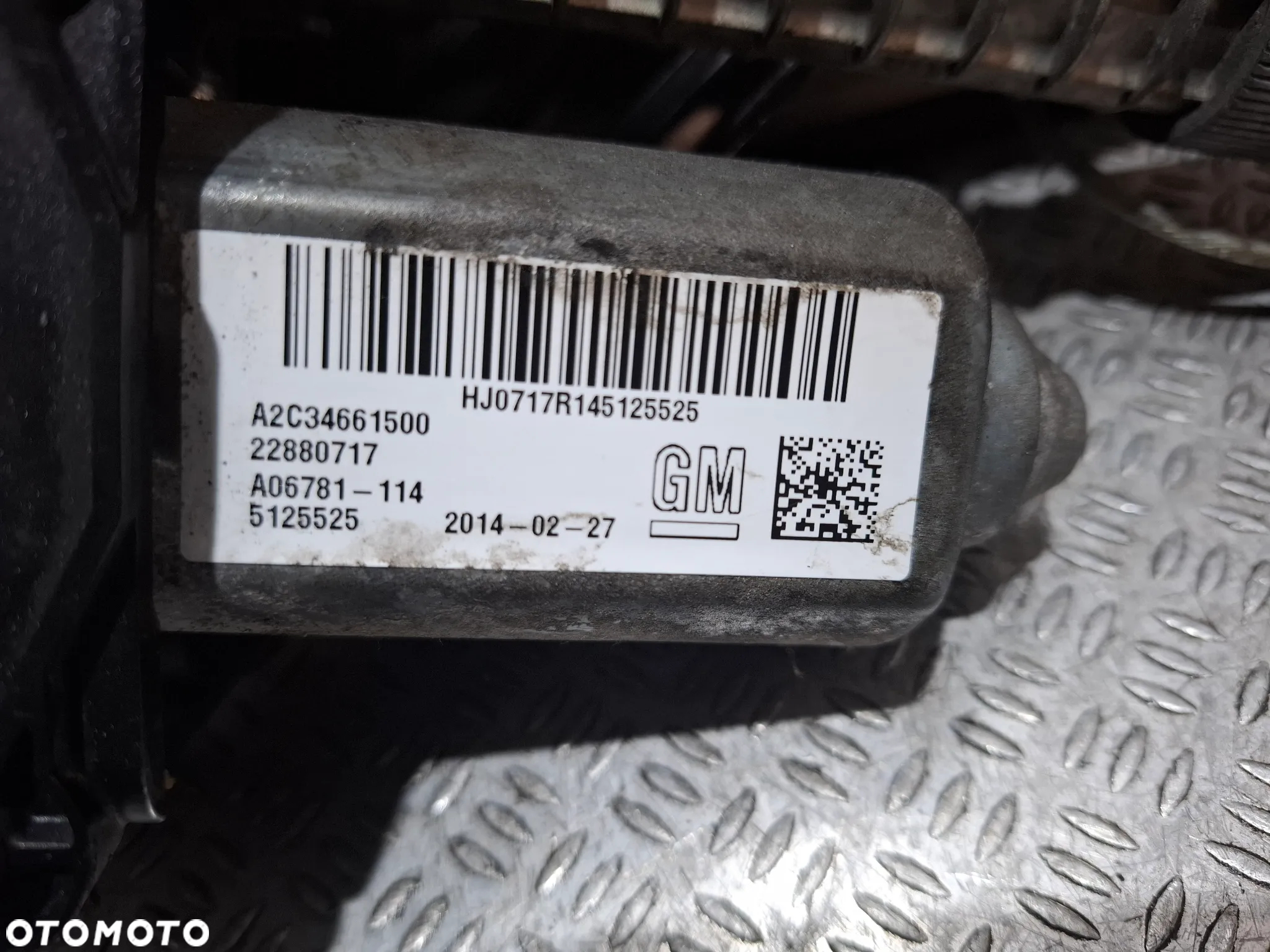 Silnik silniczek linki hamulcowej Opel Insignia A lift Rok 2014 nr 22880717 - 3