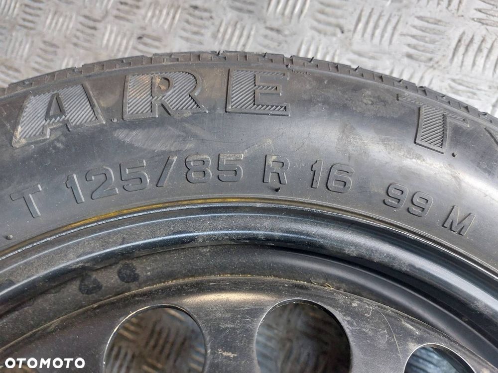 DOJAZDÓWKA 5x110 4Jx16 ET41 FI65,1 125/85R16 2004R PIRELLI SAAB 9-3 II - 4