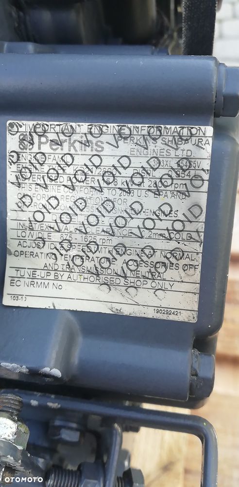 SILNIK PERKINS 103-10 15,8 kW/2800 rpm 0,954L 11500zł netto - 13