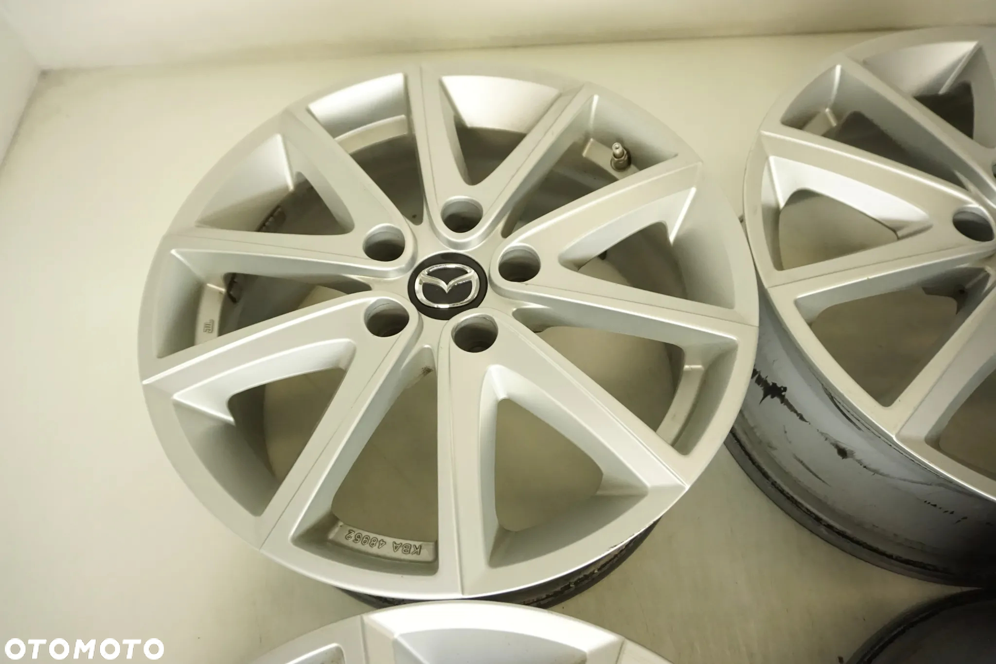 FELGI ALUMINIOWE 17 MAZDA 3-5-6 CX3 CX5 CX30 MX3 MX5 ET50 CZUJNIKI - 4