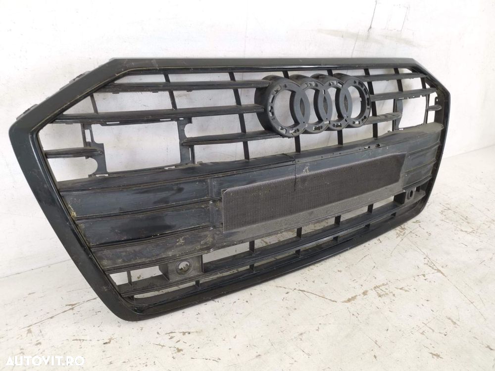 Grila Radiator Audi A6 C8 2018 2019 2020 Original Avariata - 3