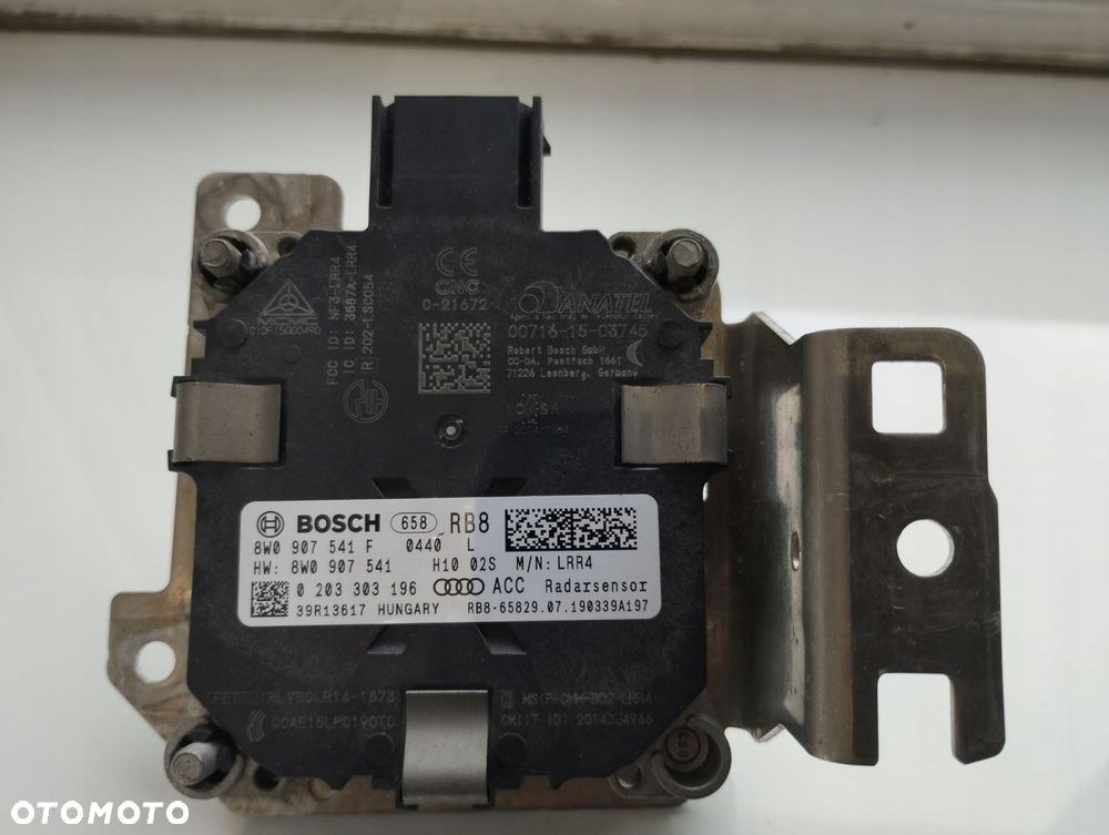 moduł radar distronic audi a4 b9 8w 8w0907541f - 5